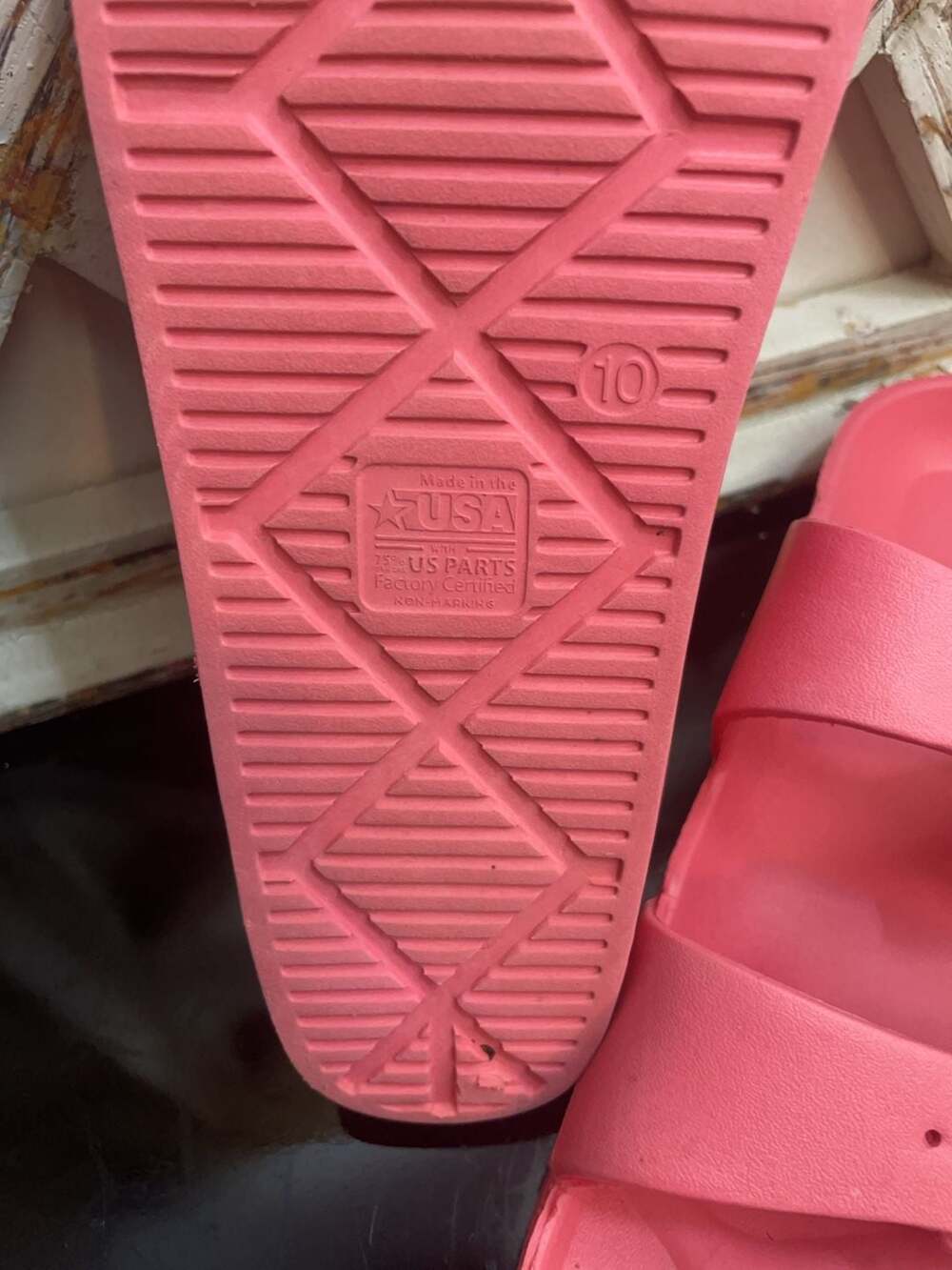 Okabashi Maui Two-Strap Sandals Pink Size 10 - Picture 5 of 8